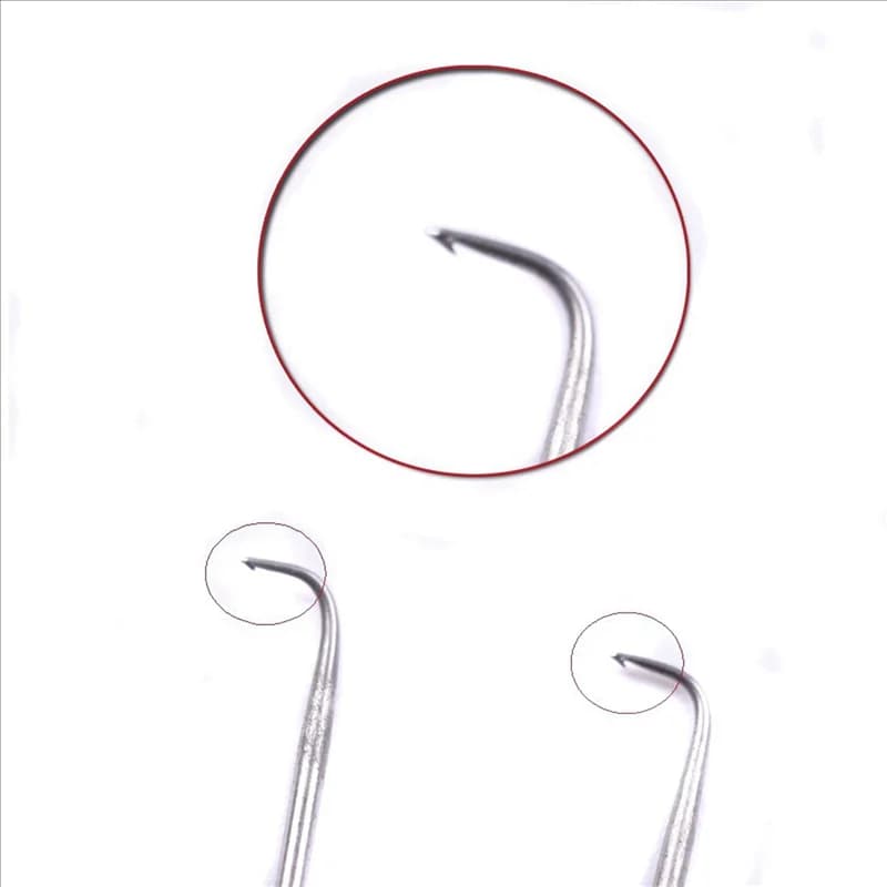 WIND FLYING 20 Pz Parrucca Estensione Dei Capelli Gancio Ago di Ventilazione Per Parrucca Fare Uncinetto Strumenti di Riparazione Parrucche Del Merletto Gancio Ago