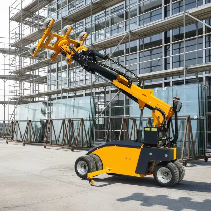 Sollevatore a Vuoto Industriale con Ventose, Attrezzatura Manipolatrice per la Movimentazione del Vetro, Strumenti di Sollevamento Robotici