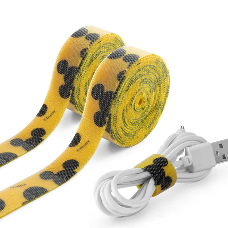 Finitura e archiviazione del cavo dati in velcro strappo Fascetta per cavi in velcro Cinghia autoadesiva