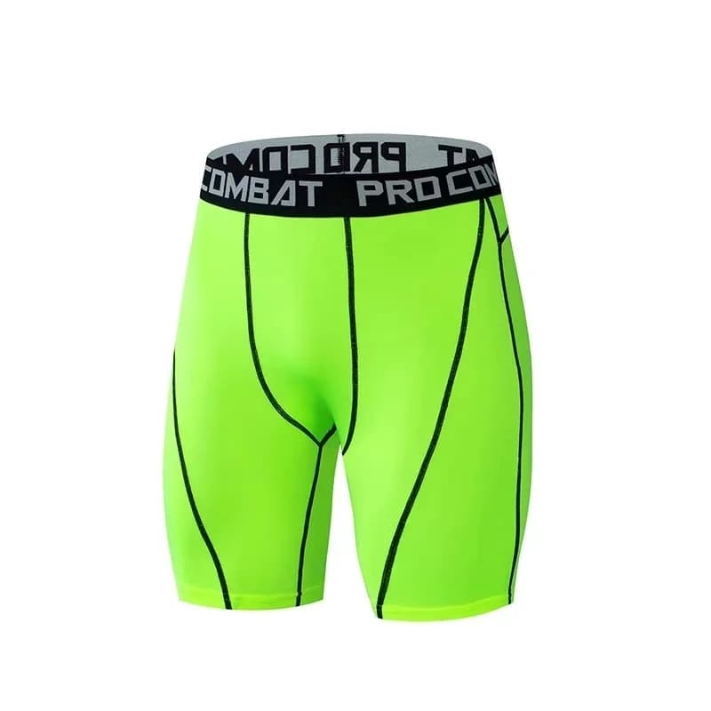 Pantaloncini Sportivi da Uomo per Fitness, Basket, Allenamento, Palestra, Corsa, Leggings a Compressione