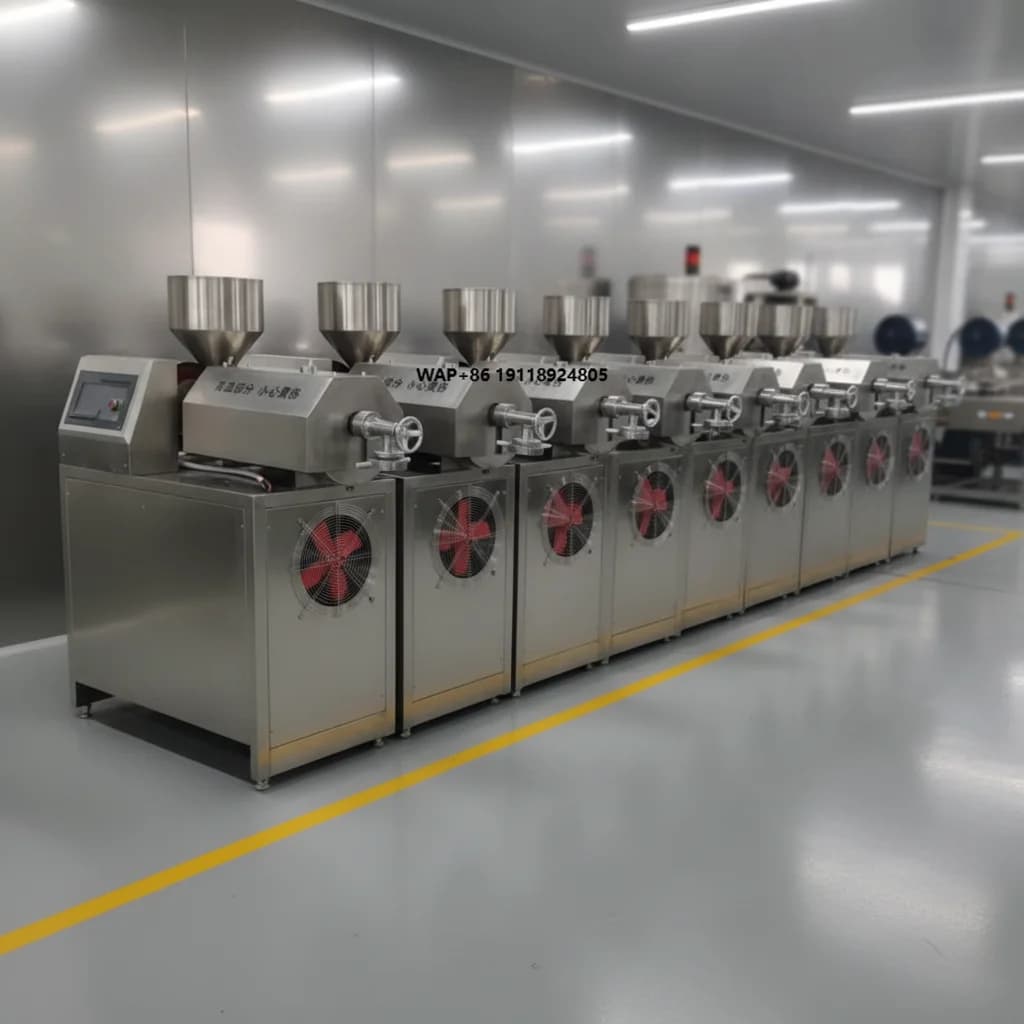 Macchina per la Produzione di Noodles di Mais, Grano e Riso 120-150kg/h | Estrusore Automatico Multicereale per Pasta Senza Glutine e Noodles di Grano