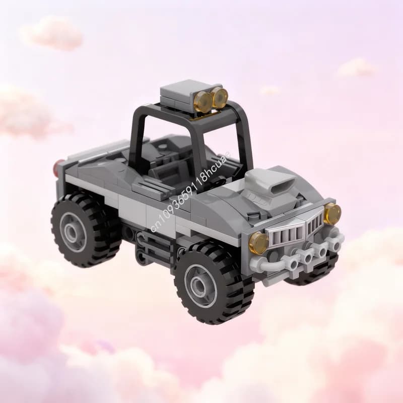 Set di Costruzioni MOC Creator Bill S Rock Crawler, 131 Pezzi, Modello Architettonico Fai-da-Te, Idea Regalo Natalizia Educativa