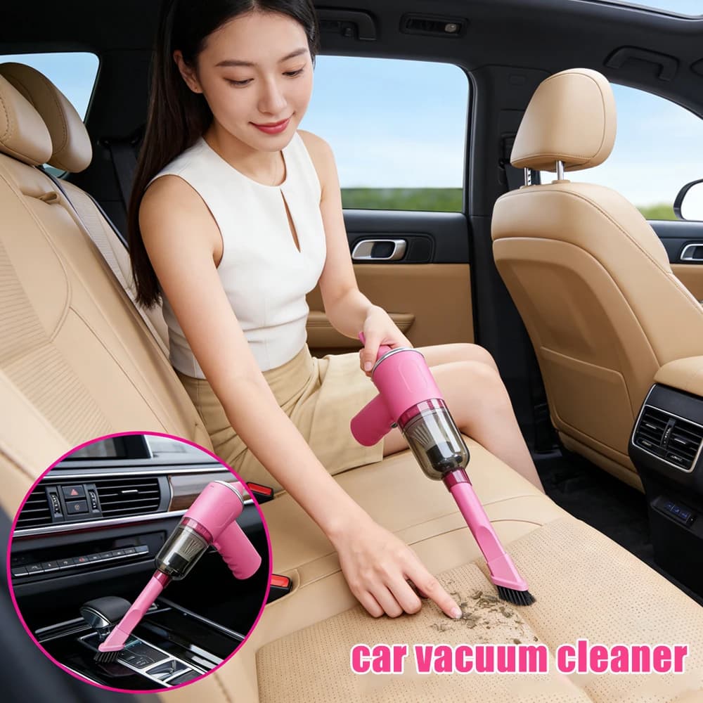 Vacuum Cleaner Portable Car Wireless with Strong 6000PA Intake and Powerful Cleaner House and Office
