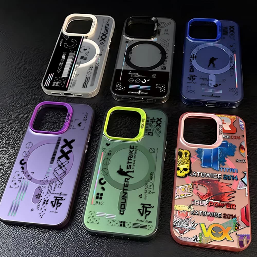 Magsafe Magnetico Gioco di moda caldo CS Clear GO Custodia magnetica Magsafe per iPhone 11 12 13 14 15 16 Pro Max Plus Caduta Cover posteriore