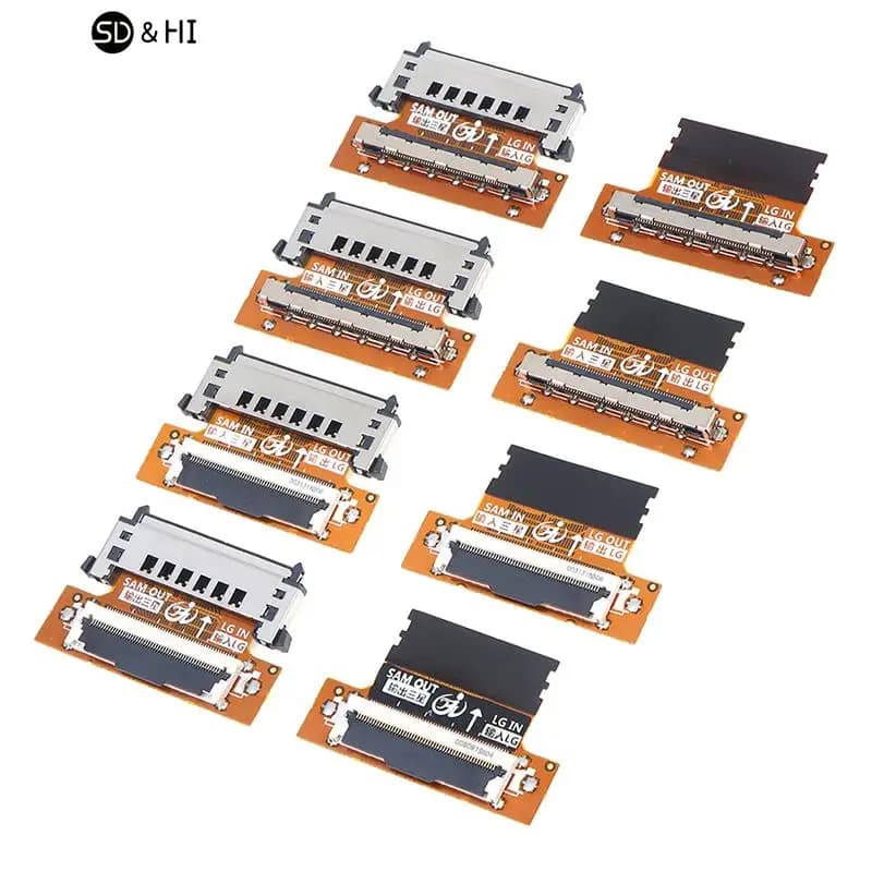 1 pz FHD LVDS LVDS 51pin SAM turn Cable Connector Cable Adapter Board
