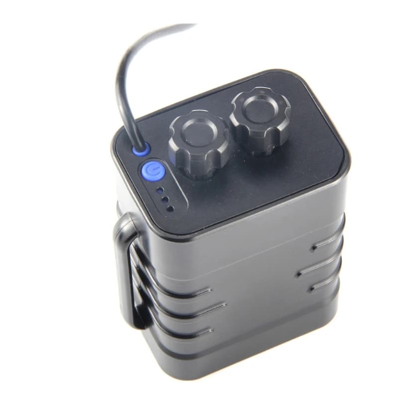 per 8.4V USB 5V 6x 18650 Batteria stoccaggio per custodia per cella luminosa a LED per bici
