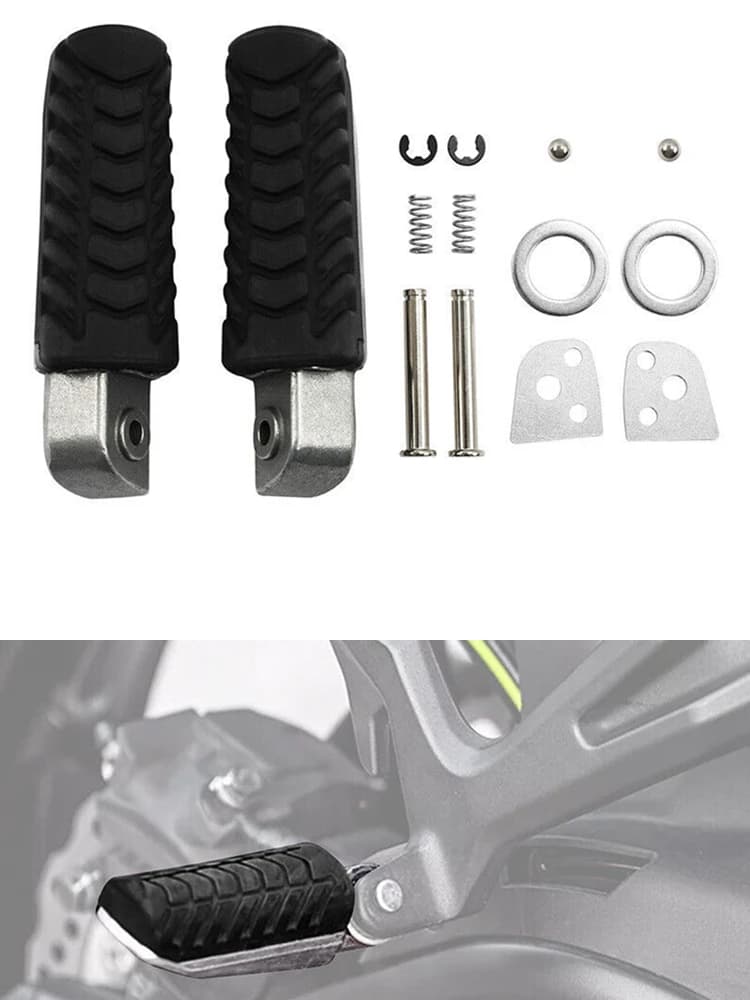 Pedale posteriore moto per KAWASAKI NINJA650 Z650 2017-2023 Accessori poggiapiedi passeggero