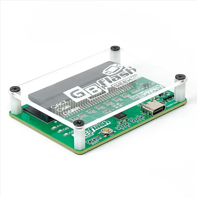 GBflash per schede di gioco GBA GBC GB, masterizzatore, dumper per import ed export archivi, Chisflash