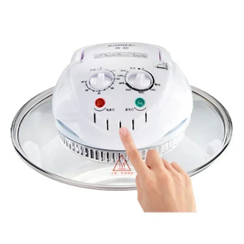 QO Fully Automatic 12L Lightwave Oven Air Fryer Household Electric Fryer AH-D11 For 1200W Air Fryer Household Appliances GOO