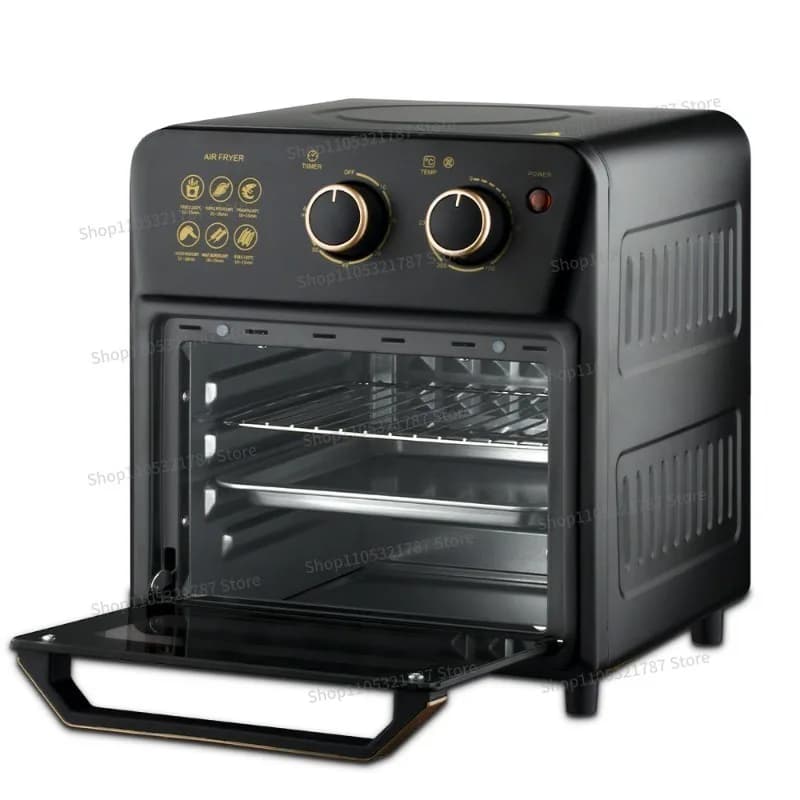 15L Large Capacity Multifunctional Air Fryer Electric Oven for Household Baking Cakes 110V
