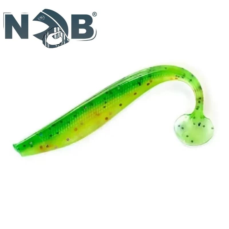 NGB 9/12/16 centimetri Esca In Silicone Odore Verme Richiamo Morbido di Pesca T Coda 4-5 pz Esche Artificiali Bass Wobblers