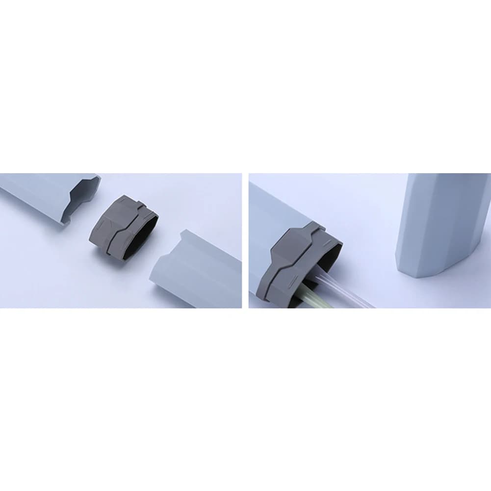 Custodia per spazzolino da denti nera/grigia, 1 pz, porta spazzolino, contenitore da bagno, protezione per spazzolini e bacchette