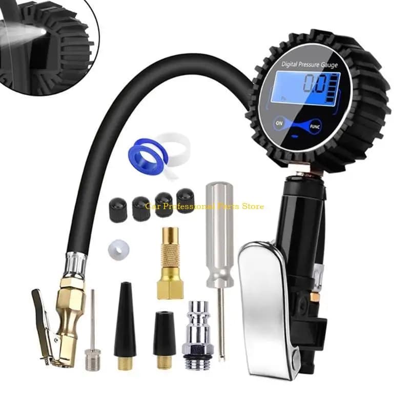 R53D Digital Pneuma Pressure Precisione Professional Accuratezza da 200PS per camion per camion per auto digitali