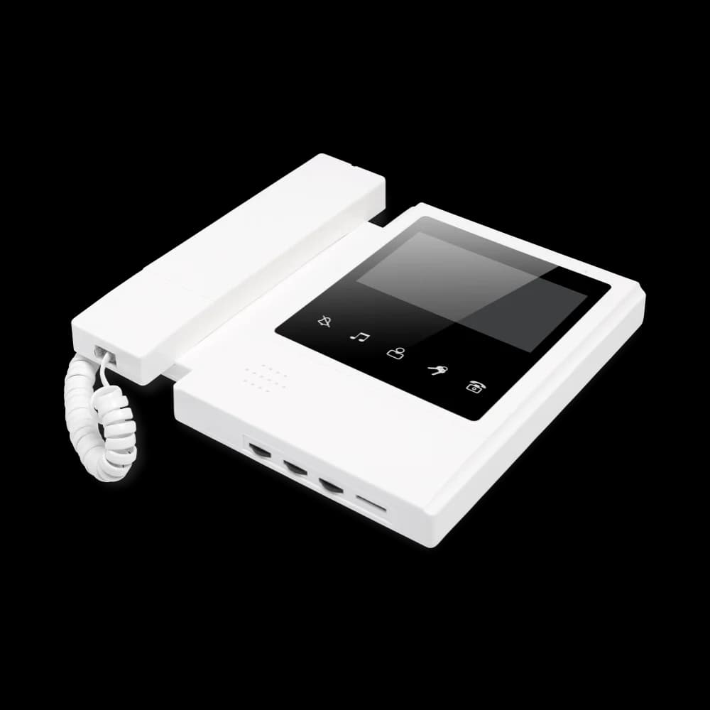 HOMSECUR XM405 4.3" Indoor Monitor Mute Function Extension Screen Spare Part for HDS Video Door Phone Bell Intercom System