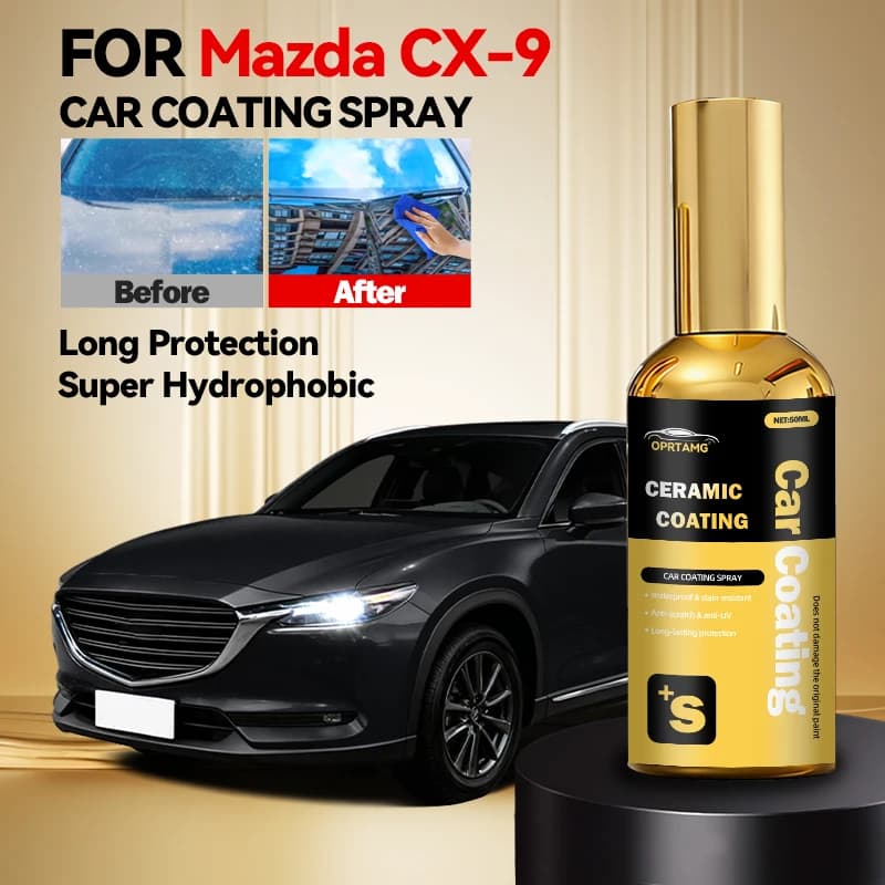 Kit di rivestimento ceramico al grafene per auto - Liquido universale professionale per la bellezza dell'auto, rivestimento nano lucido per Mazda CX-9 2006-2025