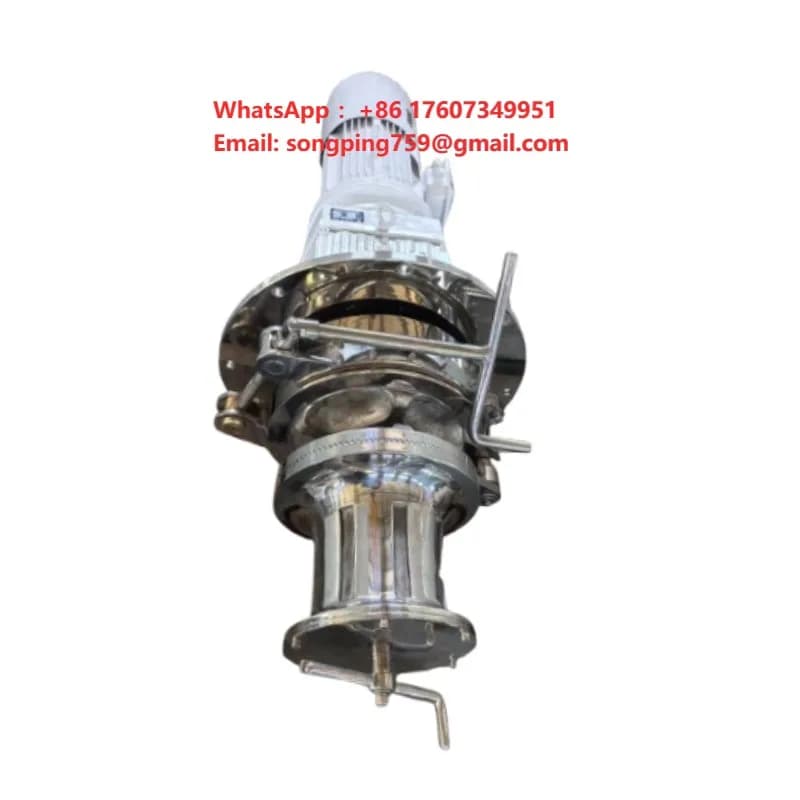 Marine Ship Hydraulic Capstan Winches Marine Capstan Mooring Anchor Boat Capstan