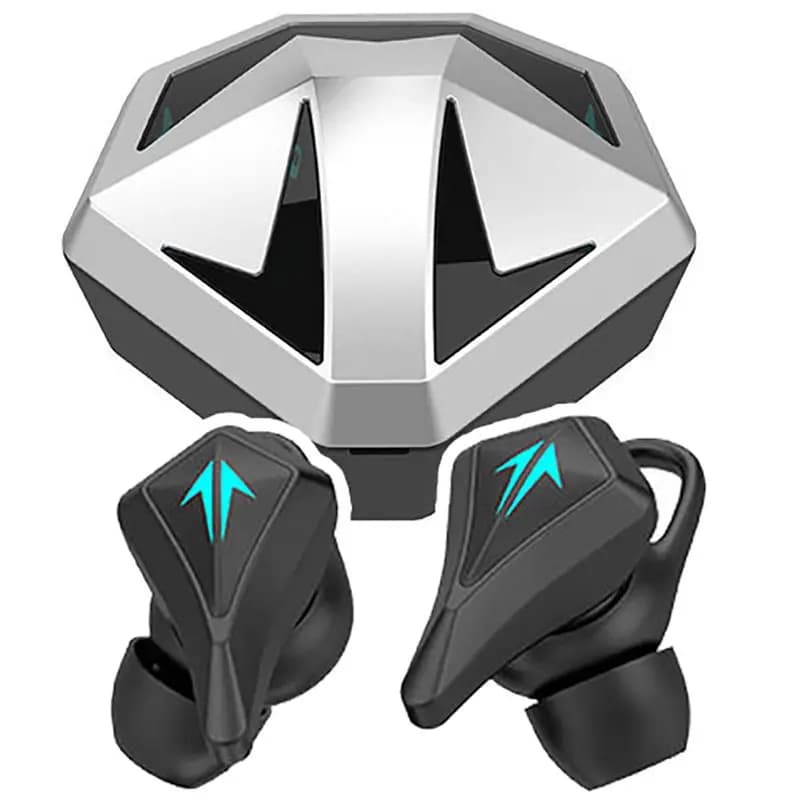 Cuffie da gioco K9 Cuffie TWS a bassa latenza Posizionamento del suono Auricolari wireless Con cancellazione del rumore Super Bass Divertenti Mini auricolari