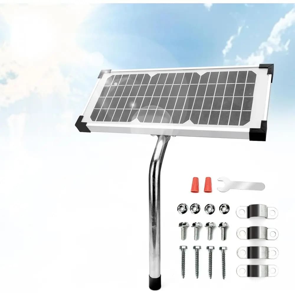 Kit Pannello Solare 12V per Apri Cancello Automatico - Compatibile con M200, M350, M500, M502, M700, MM260, MM271, MM360, MM560, MM571