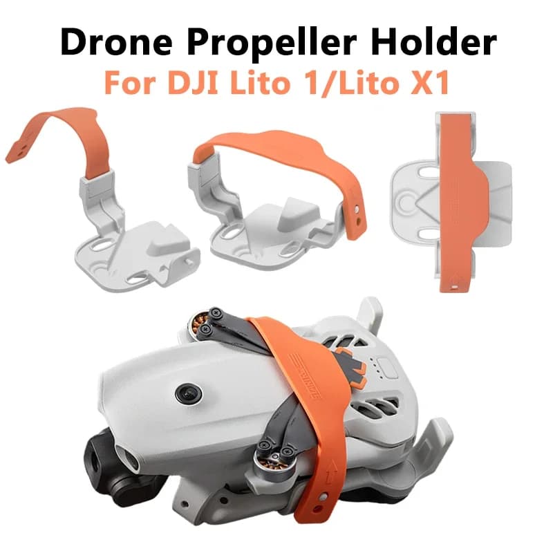 Accessori per Droni: Supporto per Eliche, Protezione per DJI Lito 1/X1, Cinghia di Fissaggio per Pale, Stabilizzatori per Ali