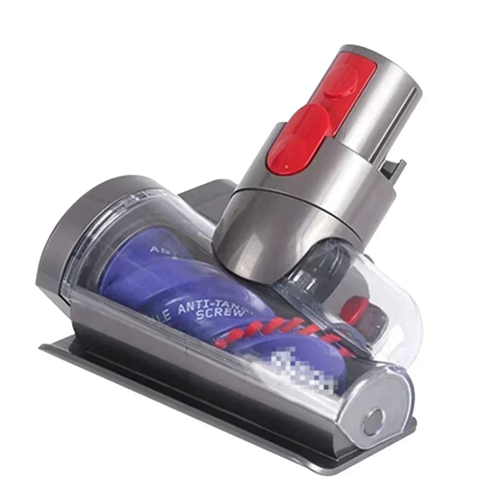 Mini Anti-Tangle Motorized Tool Brush Head For Dyson V7 V8 V10 V11 V15 Vacuum Cleaner, Home Electric Brush for Sofa Bed Car