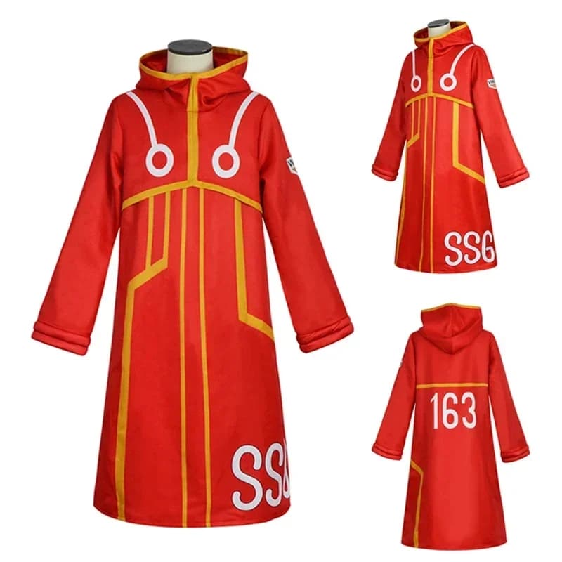 2026 New Egghead Island Costume Monkey D Luffy Robe Cosplay Costume Luffy Jacket Coat Hat Outfit Halloween Suit