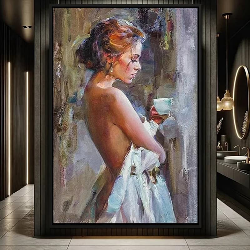 Sexy Women Diamond Art For Beginners, DIY Full Square Round Drill Paint By Diamonds Dot Gem Art For Adults Home Wall Decor