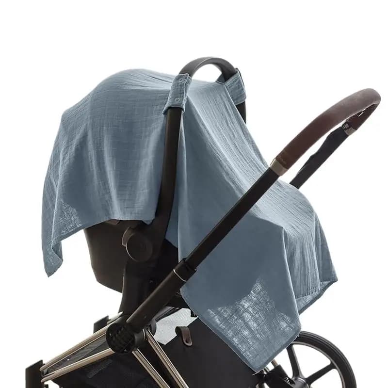 Coprisedile per auto per bambini Tettuccio per seggiolino auto Copertura per allattamento al seno Attrezzatura da viaggio per bambini traspirante per gite in famiglia Aeroporto per vacanze all'aperto