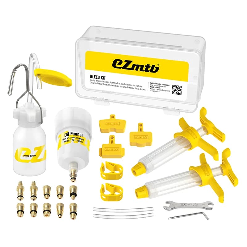 Bicycle Hydraulic Disc Brake Oil Bleed Kit Tools For SHIMANO, SRAM, Avid, MAGURA Series MTB Road Bike Brake Repair Tool Ezmtb