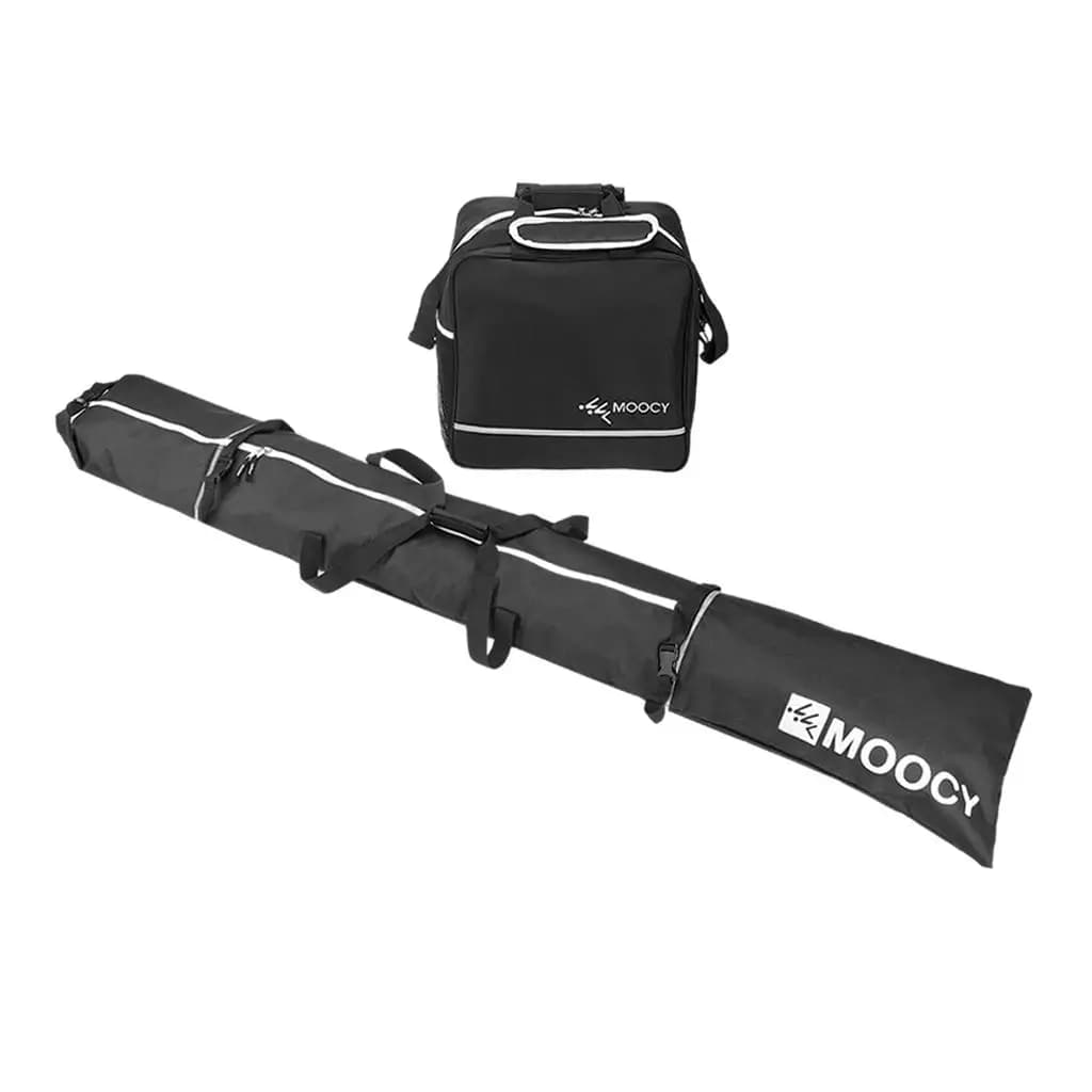 Borsa da sci e borsa porta scarponi per il trasporto di attrezzatura da sci, set borsa porta scarponi per guanti, occhiali da campeggio, bagaglio per campeggio estivo e sci