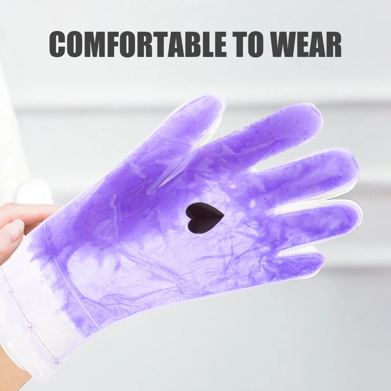 1 Paio di Guanti per Terapia con Cera di Paraffina, Covers for Hands and Feet, Hydrating for Skin, Nutrition and Thermo-resistant