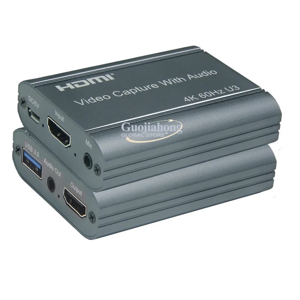 Scheda di acquisizione video 4K con uscita in loop, audio e video 4K ultra HD, USB 3.0