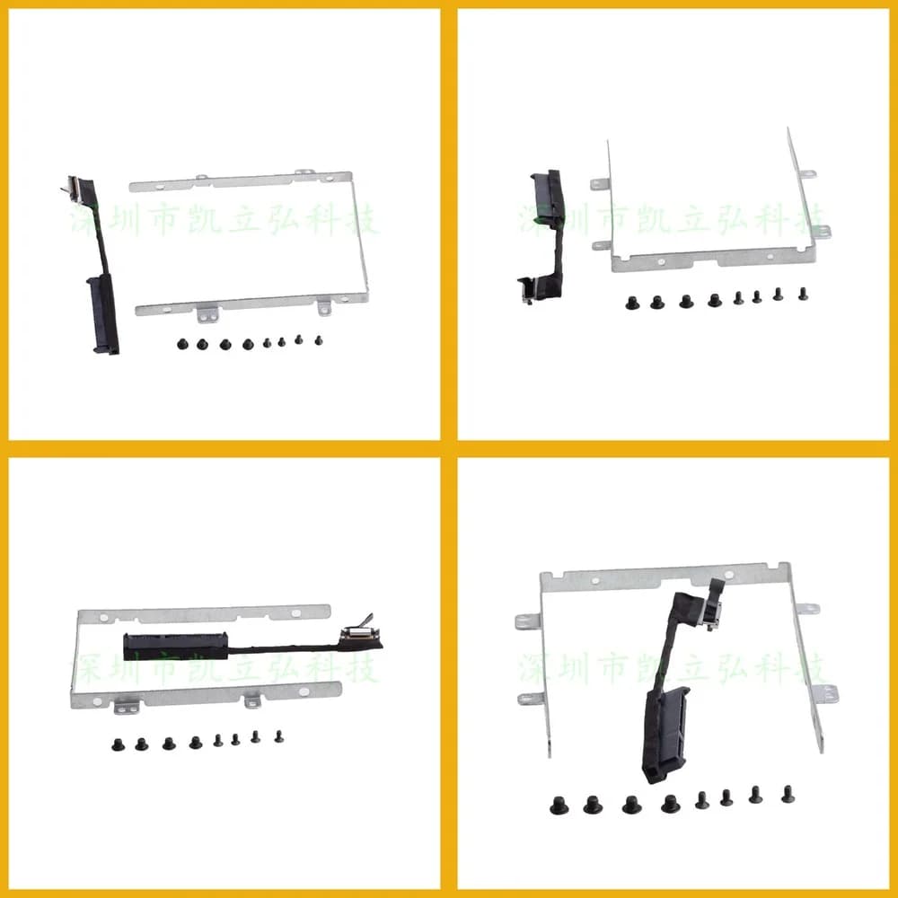 Staffa Adattatore per Disco Rigido Dell E5550, Connettore per Aggiornamento Memoria Interna Laptop, Compatibile con 02MJ92