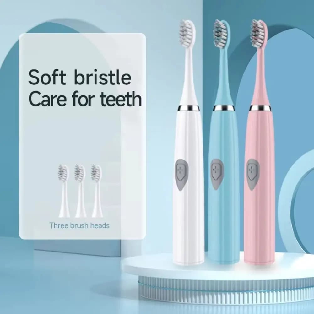 Soft Seed Electric Toothbrush Portable Adult Electric Toothbrush Waterproof Oral Hygiene Effective and Intelligent