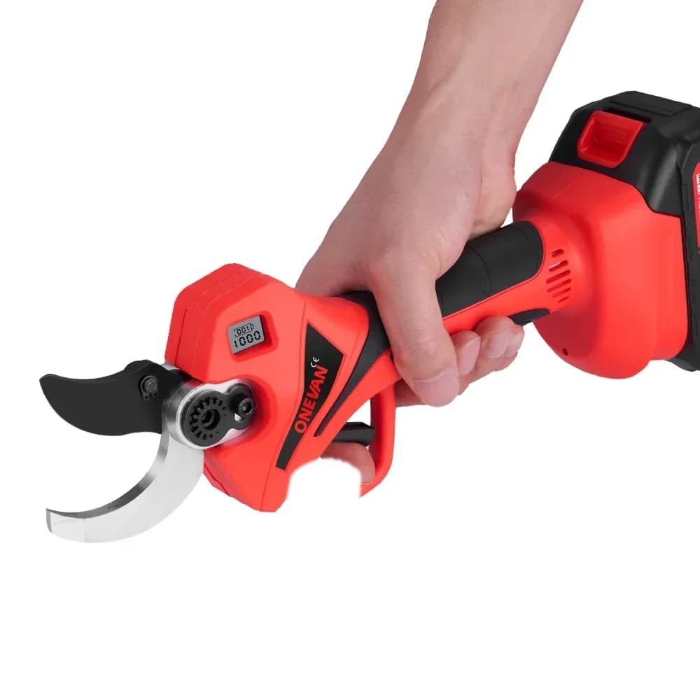 ♪ For electric pruning shears without brushes of 55 mm Electric scissors with 2-speed battery Shelf cutter for bonsai fruit trees
