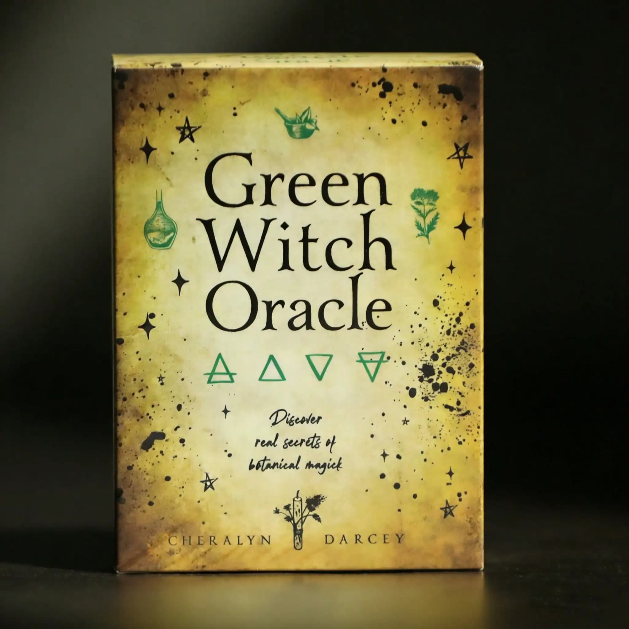 Green Witch Oracle Deck: Discover Real Secrets Of Botanical Magick | 44 Oracle Cards Divination Tool For Spiritual Growth & Nature Connection