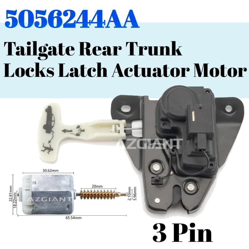 5056244AA Per Chrysler 300 200 Dodge Dart Avenger Challenger Caricatore Parti di Automobili Portellone Serratura Della Porta Coda Cancello Latch Attuatore Motore