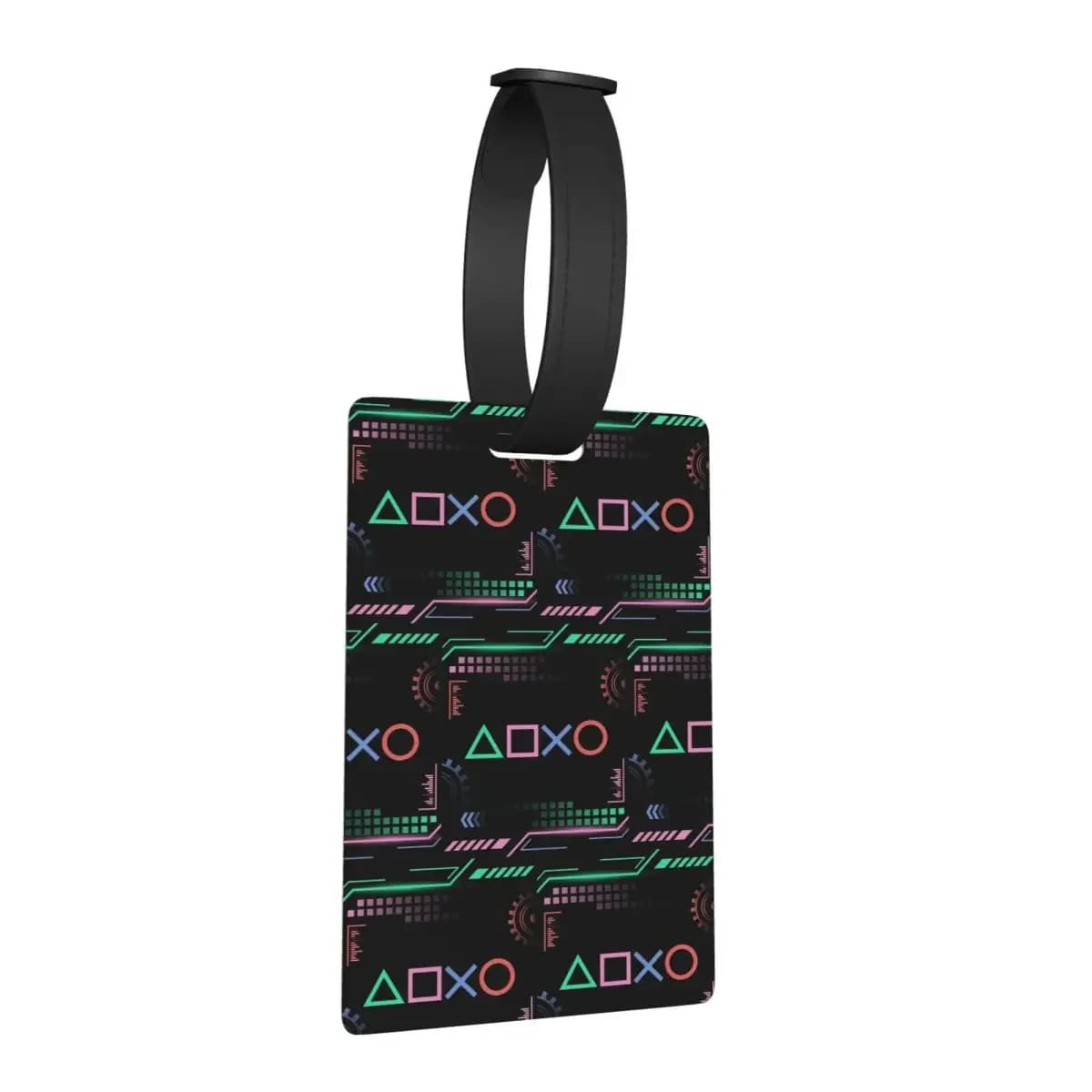Gamer Li Etichette per bagagli Accessori per valigie Moda da viaggio Etichetta per imbarco per bagagli Porta etichette ID Nome Indirizzo