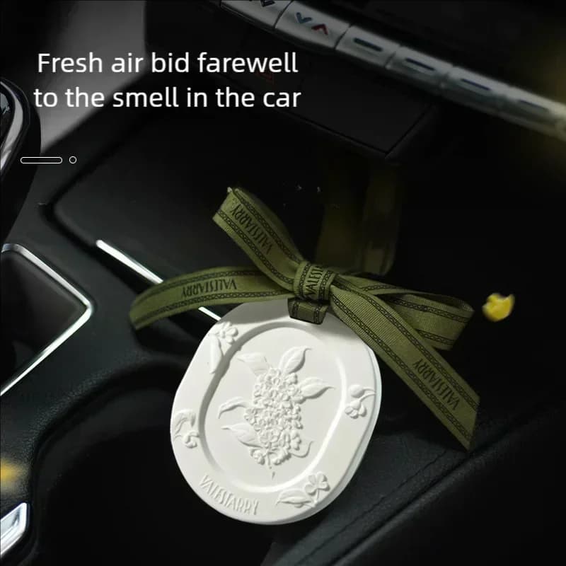 Aromatherapy diffuser for Auto stone lasting fragrance men and women Auto aromatherapy jewelry pendant self deodorant for Auto perfume Auto