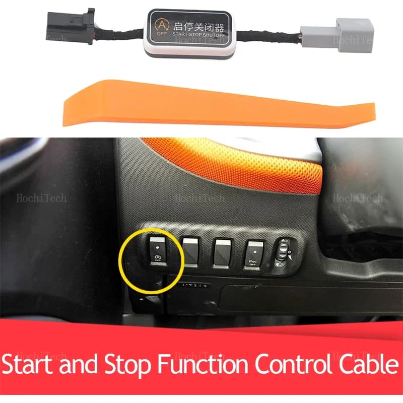 Sistema di arresto automatico dell'auto sistema di avviamento del motore Off dispositivo di controllo della spina del sensore di arresto annulla per Mercedes Benz Smart Fortwo 453 2014-2019