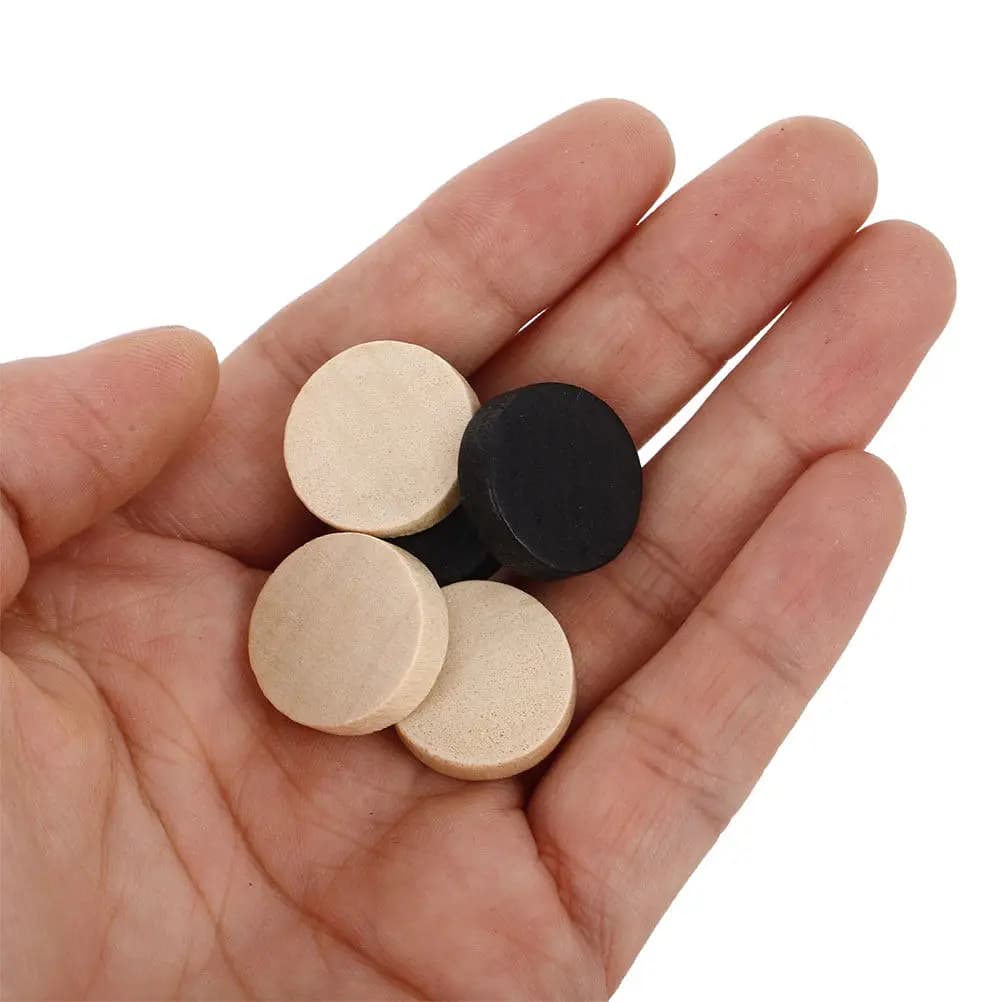Set di Scacchi Portatile da 60 Pezzi, Accessori, Mini Gioco di Dama, Tavola da Backgammon in Legno, Pezzi Elettronici Durevoli e Portatili