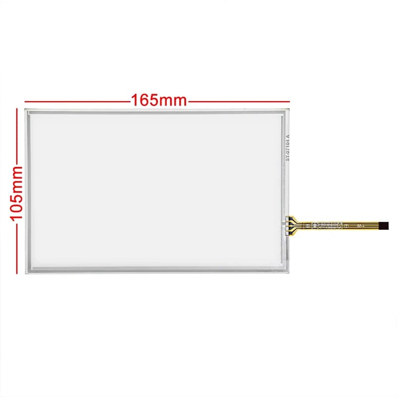 7 Inch 4 Wire 165*104 Resistance Touch Panel Glass TK6070IH TK6070iK TK6070 TK6070iH2WV TK6070iK3WV TK6070IQ LCD Screen Display