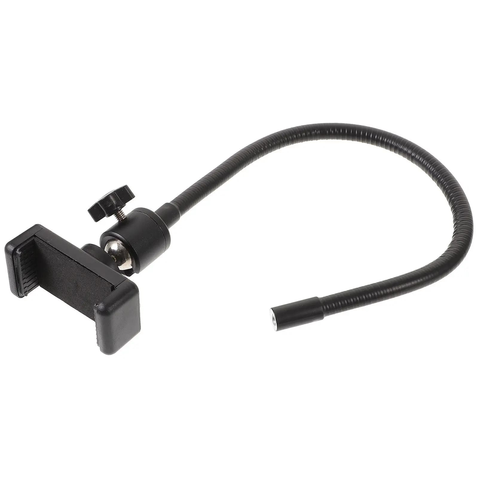 1Set Phone Holder Tripod Stand Flexible Hose Adjustable Angle Stable Ball Head Smartphone Tripod Mount Adapter Kit
