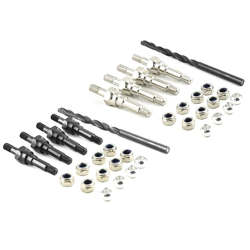 Supporti antiurto universali anteriori e posteriori in acciaio al carbonio per RC Car ARRMA 1/8 KRATON 6S TYPHON OUTCAST 1/7 infraraction 1/10 4WD KRATON