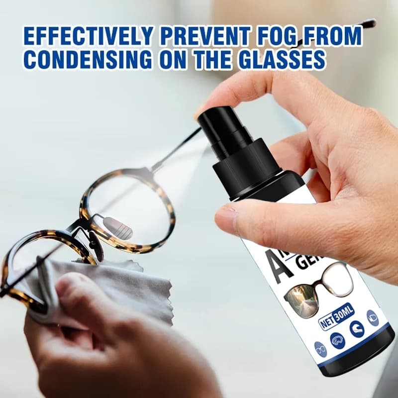 Portable Anti-fog Spray for Eyewear, Snow Masks and Swimming Occhialini - Lenti Treatment for a Clear Vision