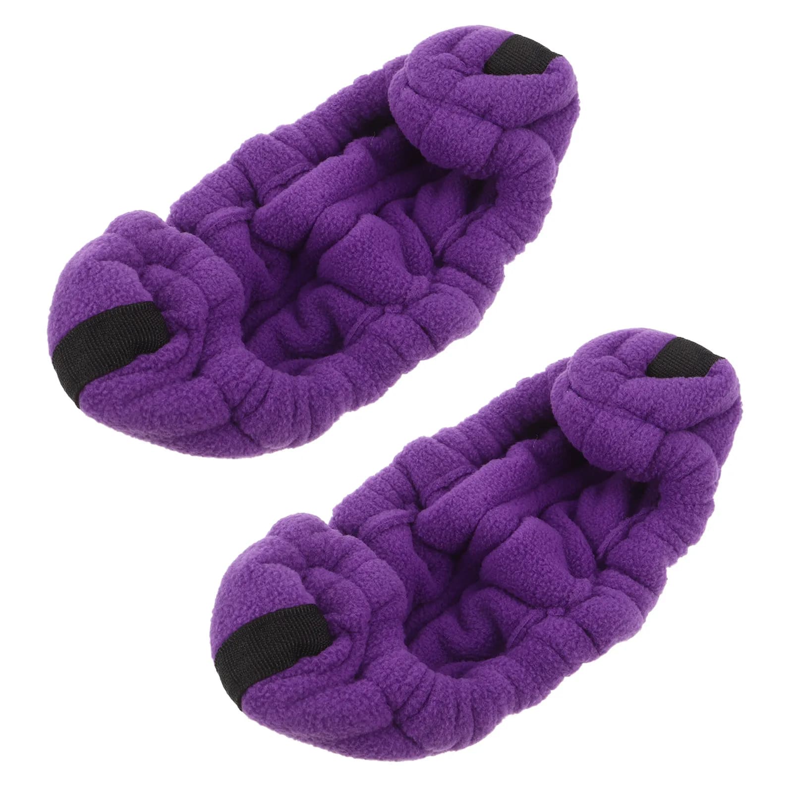 2 Pezzi Coprilama Elastici Estensibili per Pattini da Ghiaccio 9.6x5.5 Pollici Viola, Protezioni per Pattinaggio Artistico, Accessori per Giovani