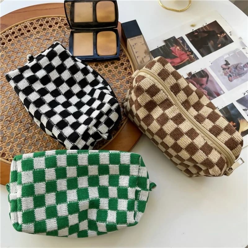 Borsa per cosmetici Borsa per trucco Custodia per trucco da viaggio portatile Astuccio per matite carino Borsa da toilette da donna per ragazze che viaggiano