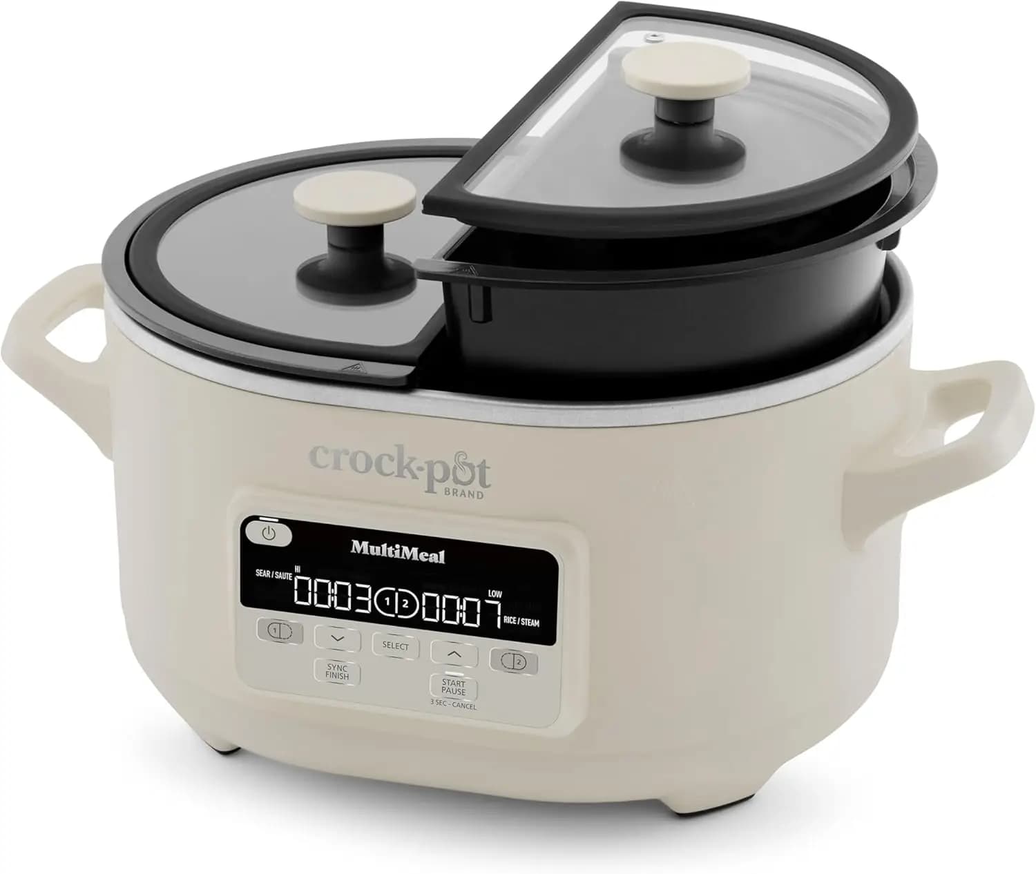 Multicooker MultiMeal and programmable slow cooking pot with oat milk function