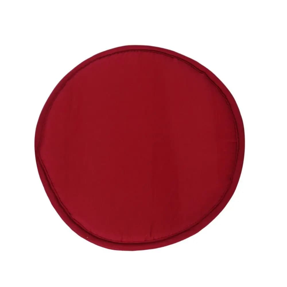 Soft Sponge Round Chair Pad Solid Color Washable Chair Cushion Anti Fouling Circular Stool Cushion Office