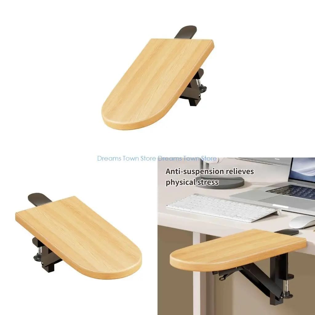 HX6A Sistema ergonomico supporto per bracciolo per computer Piattaforma con tappetino per mouse staccabile con rinforzo in e