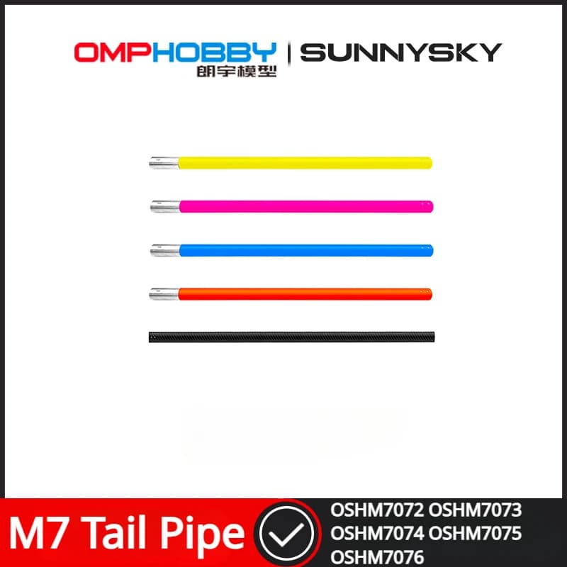 OMPHOBBY M7 RC elicottero pezzi di ricambio tubo di coda OSHM7072 OSHM7073 OSHM7074 OSHM7075 OSHM7076